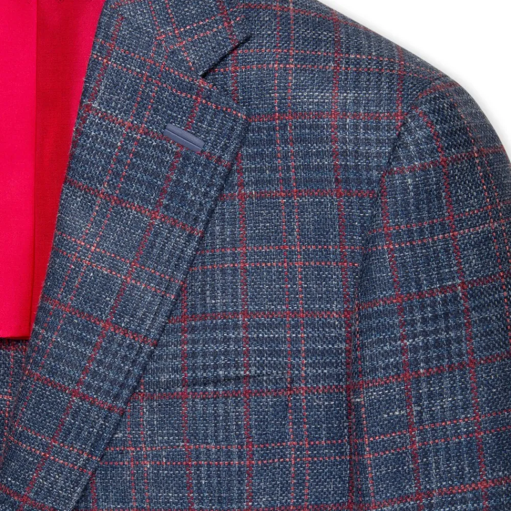 Cheap Two-Button Deconstructed Jacket Mens Jackets