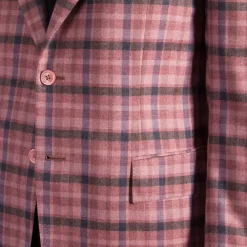 Online Two-Button Deconstructed Jacket Mens Jackets