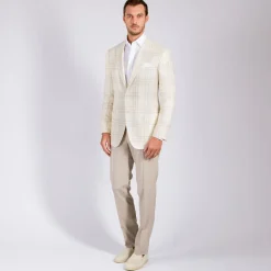 Cheap Two-Button Deconstructed Jacket Mens Jackets