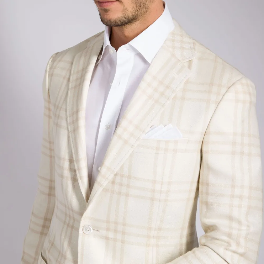 Cheap Two-Button Deconstructed Jacket Mens Jackets