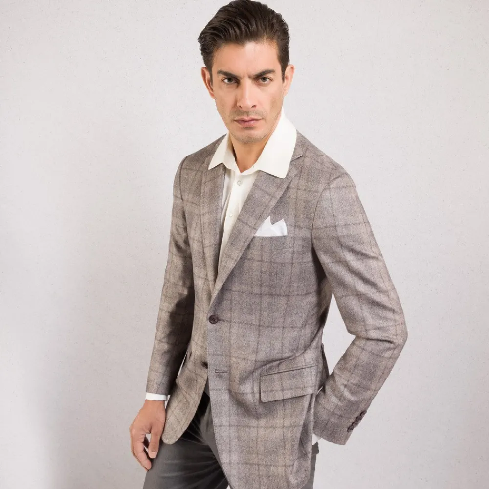 Store Two-Button Deconstructed Jacket Mens Jackets