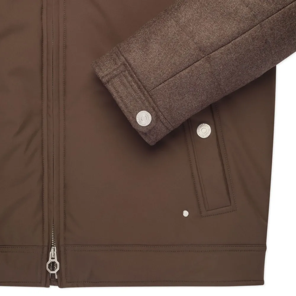 Clearance Virgin Wool And Cashmere Blouson Mens Last Sizes