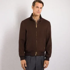 Store Wool Blouson Mens Outerwear