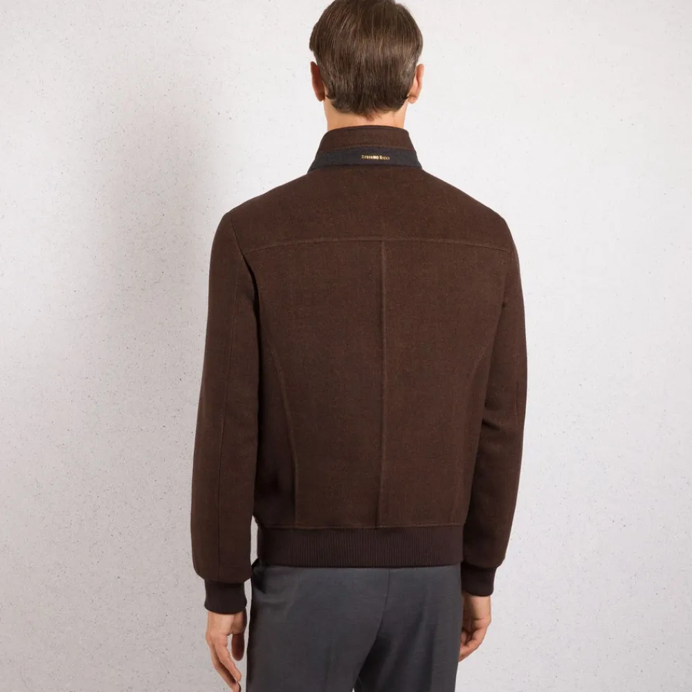 Store Wool Blouson Mens Outerwear