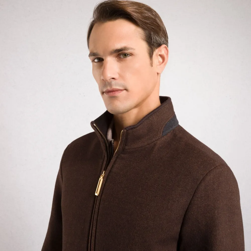 Store Wool Blouson Mens Outerwear