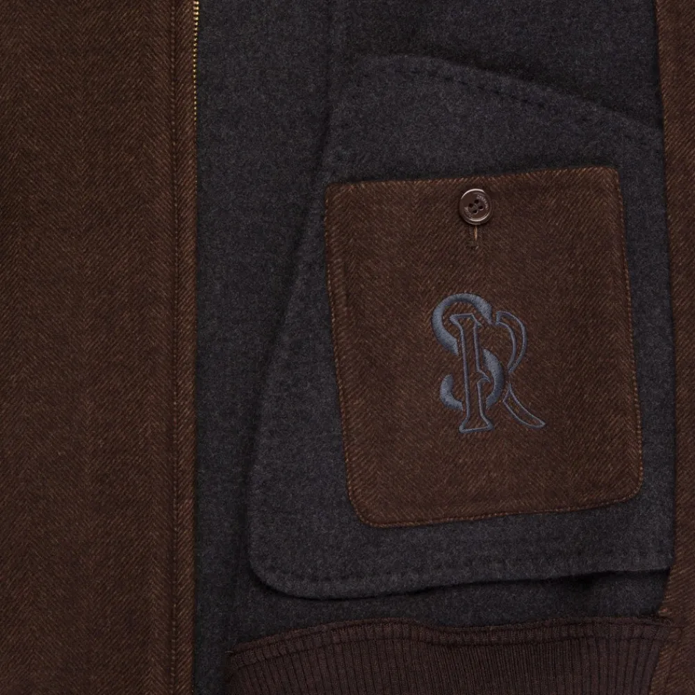 Store Wool Blouson Mens Outerwear