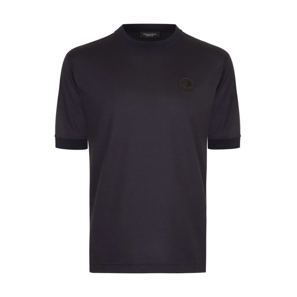 Sale Wool Crew Neck T-Shirt Mens Knitwear