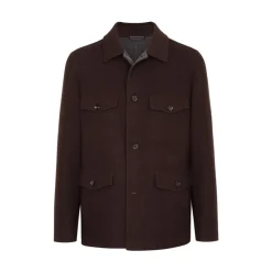 Fashion Wool Field Jacket Mens Outerwear