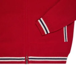 Store Zip Hooded Blouson Mens Knitwear