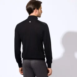 Clearance Zip Mockneck Sweater Mens Last Sizes
