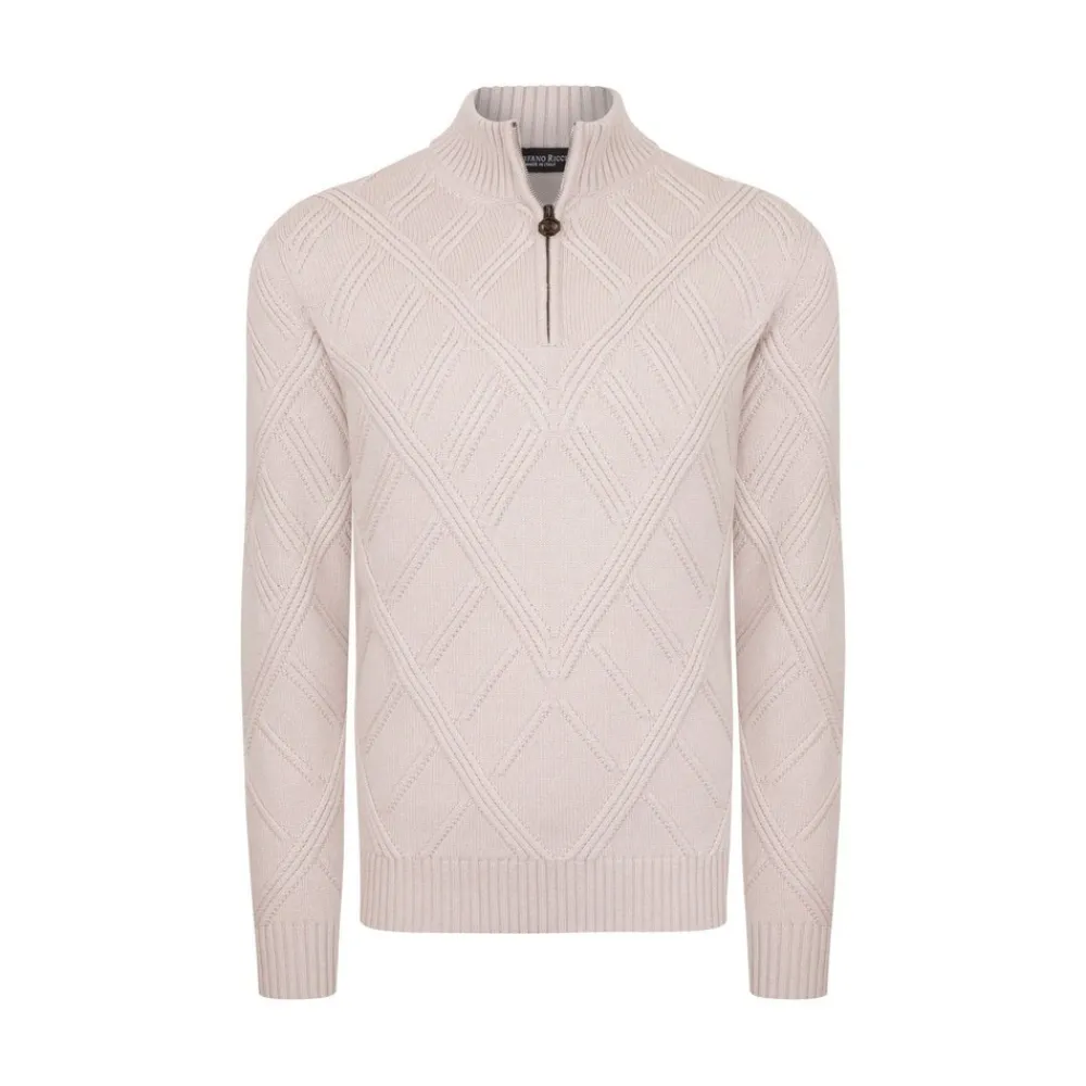 Best Sale Zip Mockneck Sweater Mens Last Sizes