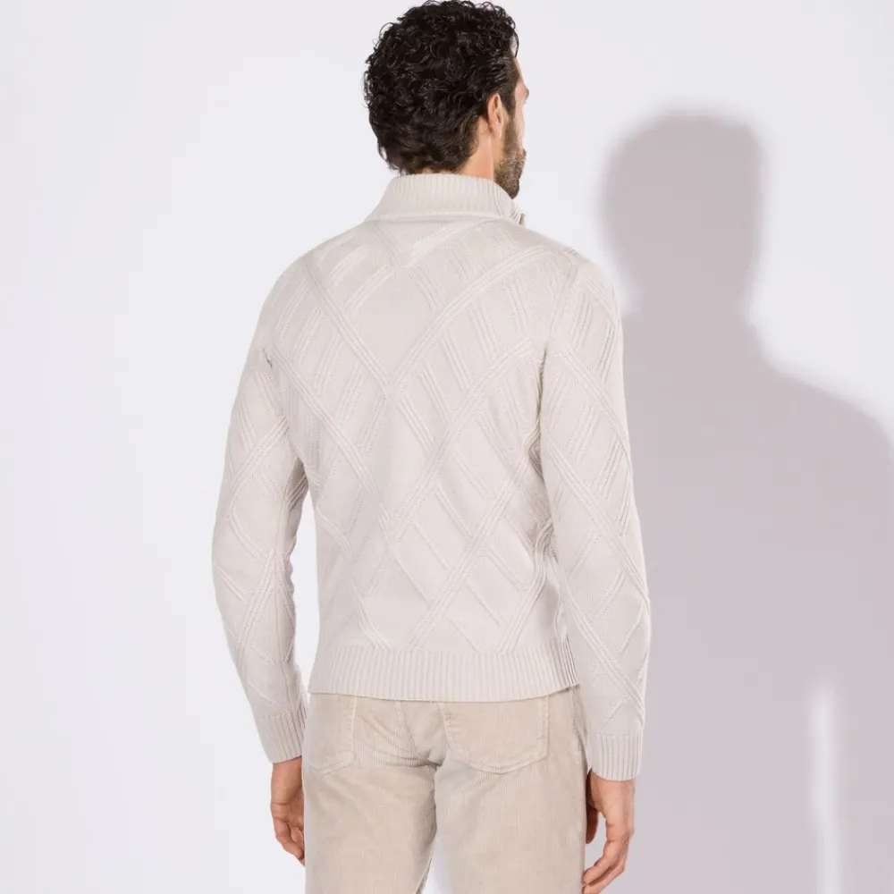 Best Sale Zip Mockneck Sweater Mens Last Sizes