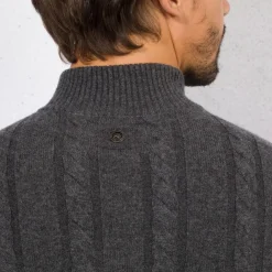 Cheap Zip Mockneck Sweater Mens Last Sizes
