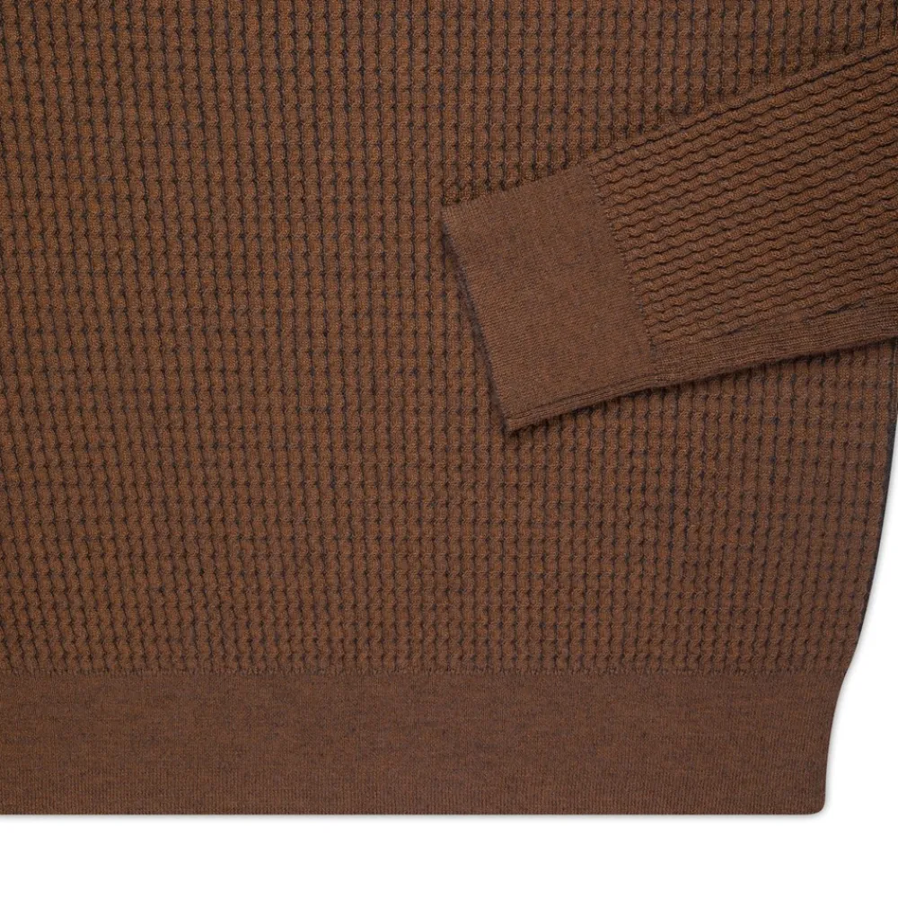 Outlet Zip Mockneck Sweater Mens Knitwear