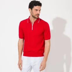 Cheap Zip Polo Mens Last Sizes