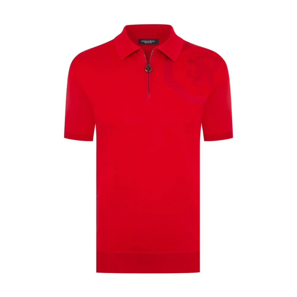 Hot Zip Polo Mens Last Sizes