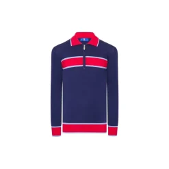 Online Zip Polo Junior Knitwear