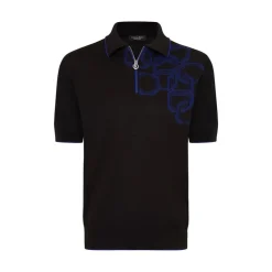 Discount Zip Polo Shirt Mens Knitwear