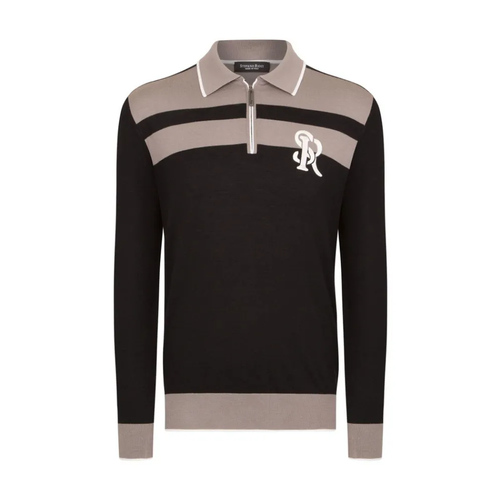 Best Zip Polo Shirt Mens Knitwear