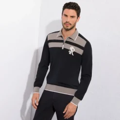 Best Zip Polo Shirt Mens Knitwear