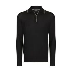 Clearance Zip Polo Shirt Mens Last Sizes