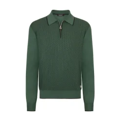 Flash Sale Zip Polo Shirt Mens Knitwear