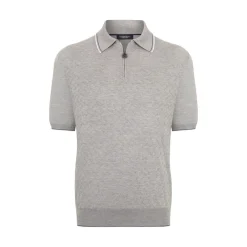 Discount Zip Polo Shirt Mens Last Sizes
