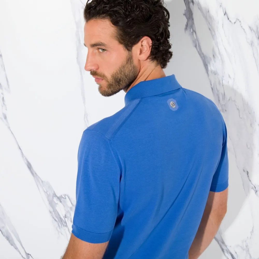 Hot Zip Polo Shirt Mens Last Sizes