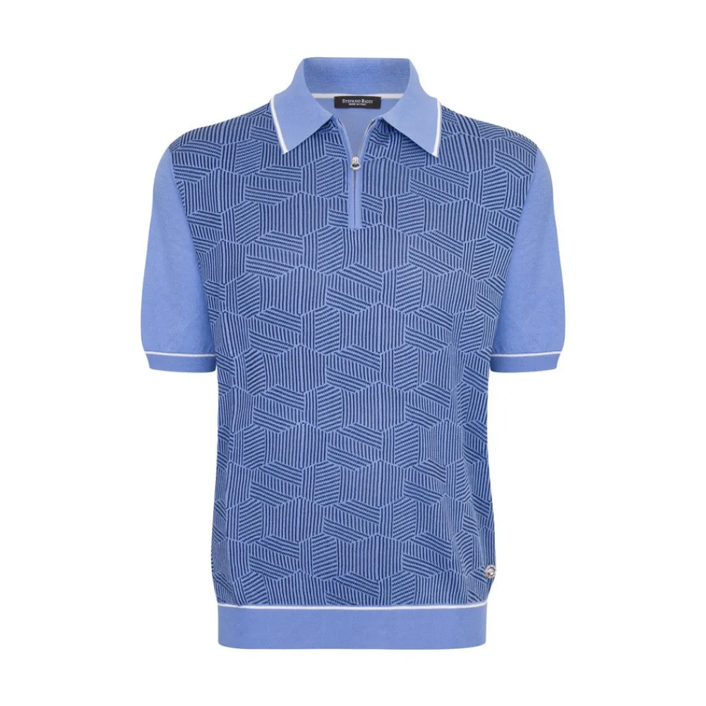Cheap Zip Polo Shirt Mens Knitwear