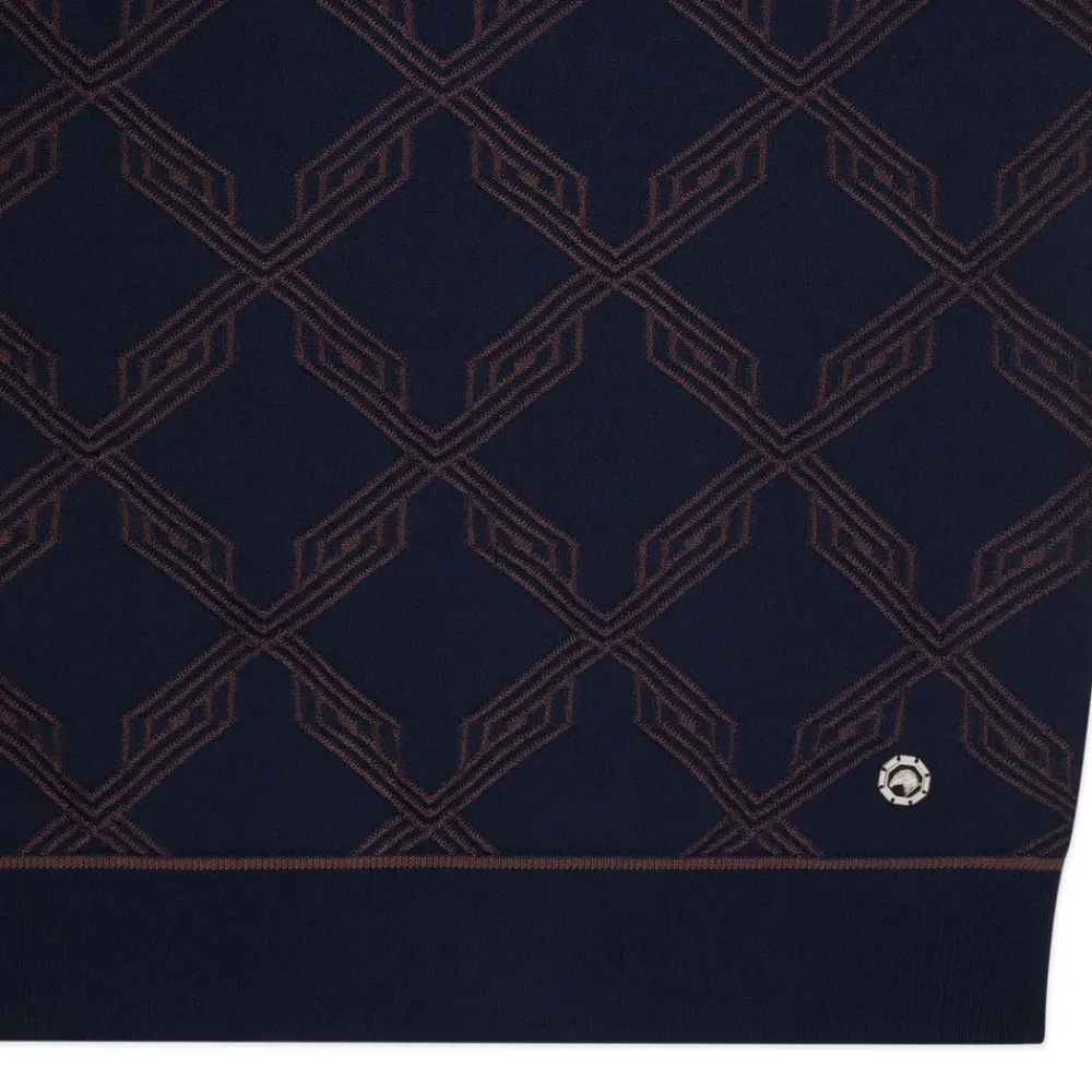 Best Sale Zip Polo Shirt Mens Knitwear