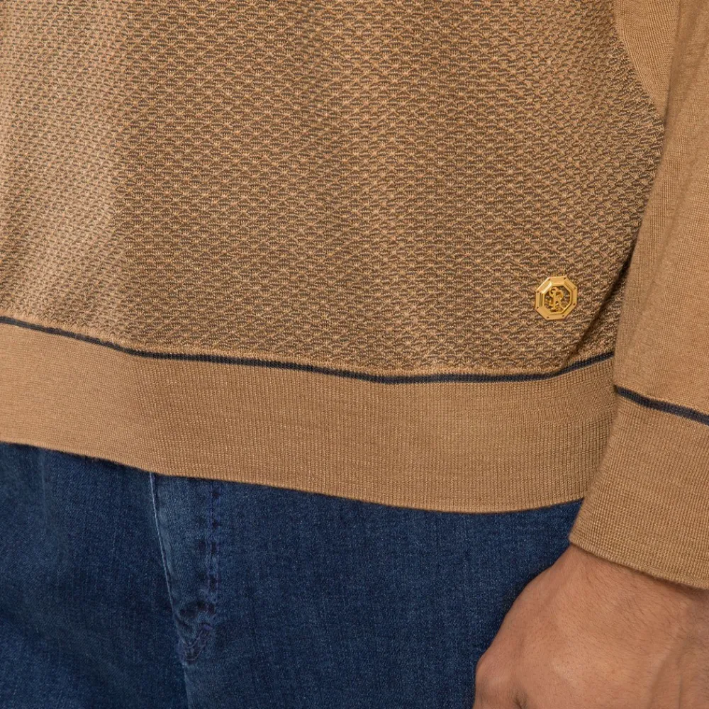 Discount Zip Polo Shirt Mens Knitwear