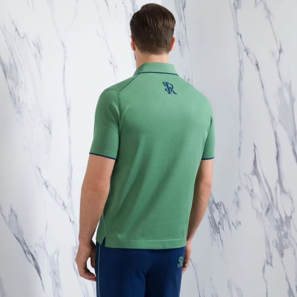 Clearance Zip Polo Shirt Mens Last Sizes