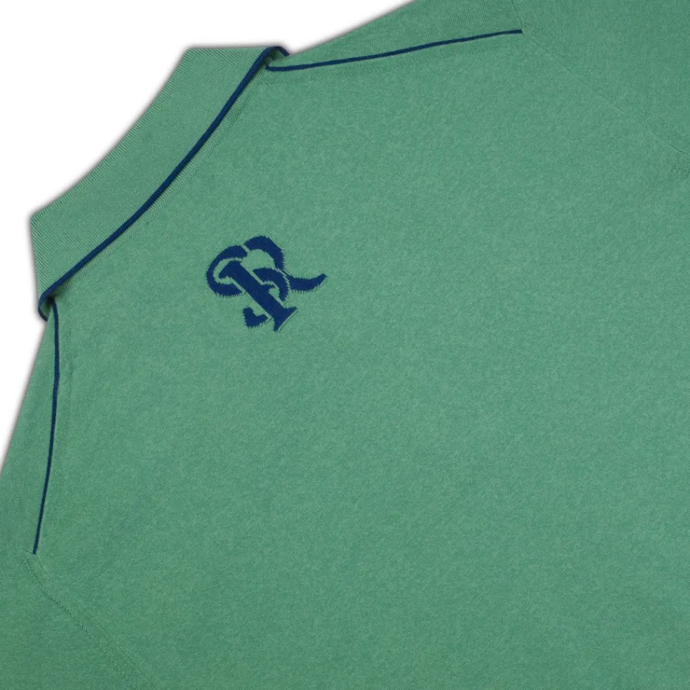 Clearance Zip Polo Shirt Mens Last Sizes