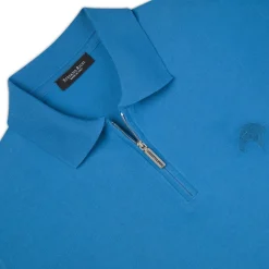 Hot Zip Polo Shirt Mens Knitwear