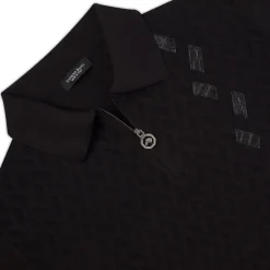 Shop Zip Polo Shirt Mens Knitwear