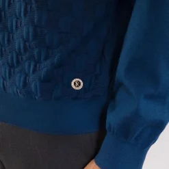 Hot Zip Polo Shirt Mens Knitwear